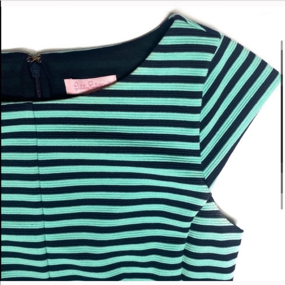 Lilly Pulitzer • Brielle dress blue stripe - Picture 2 of 7
